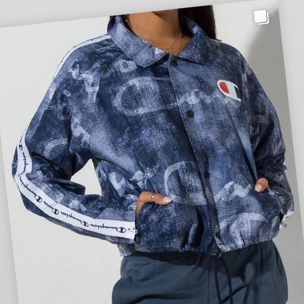 Champion Coaches Cropped Jacket